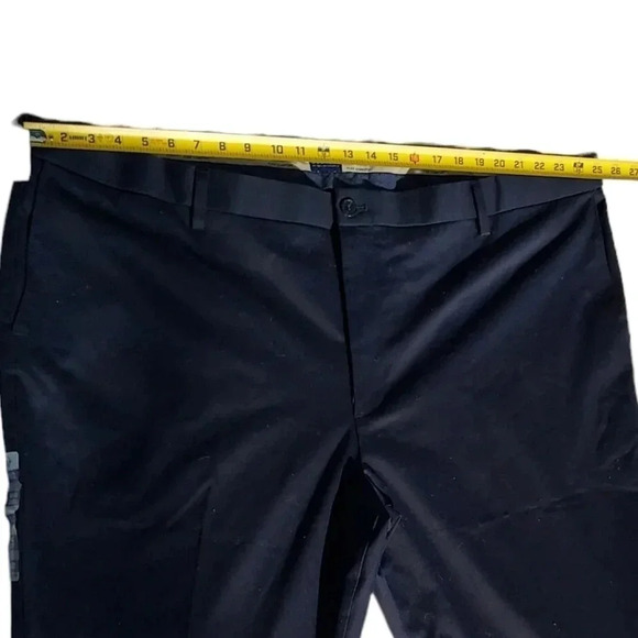 NWT Dockers Signature Big & Tall Classic Fit Lux Cotton Pants 50W×32L Blue - Picture 4 of 15